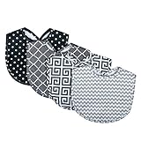 Trend Lab Ombre Gray Bouquet 4 Piece Bib Set by Trend Lab [並行輸入品]