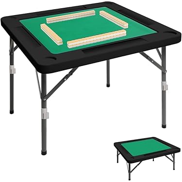 ⭐️新品⭐️折りたたみ 麻雀卓【ブラック】コンパクト収納 軽量9kg ⭐️新品⭐️折りたたみ 麻雀卓【ブラック】コンパクト収納 軽量
