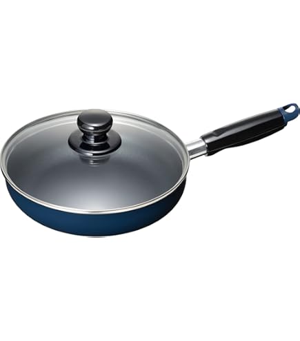 Amazon.co.jp: パール金属 フライパン 26cm ガラス蓋付 IH対応 ふっ素