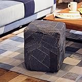 デニムスツール 椅子 オットマン 1人掛け ソファ ジーンズ 生地 キッズルーム のあるお店にもおすすめ