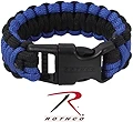 (18cm , Royal Blue/Black) - Rothco Deluxe Paracord Bracelet