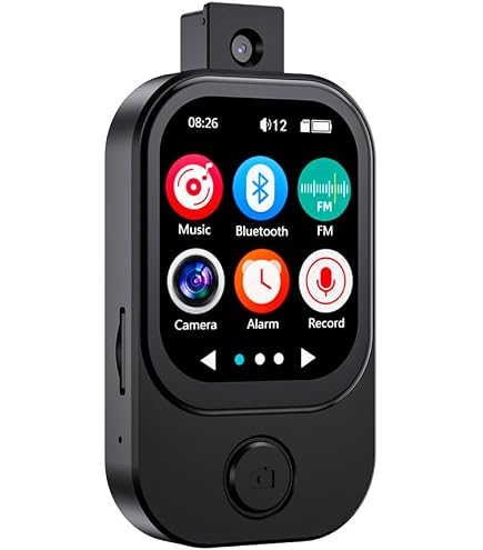 Amazon.co.jp: VBESTLIFE カメラ付き MP3 プレーヤー、2 インチ タッチ