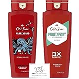 オールドスパイス ボディウォッシュ ピュアスポーツ 532ml + クラーケンガード 473ml ボディーソープ 正規輸入品 おまけ付き