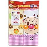 【な２枚組】アンパンマン 袖なしエプロン ANPANMAN ピンク 20.5×21cm