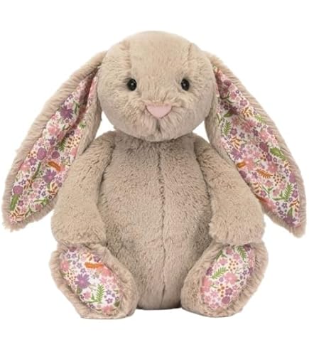 Amazon.co.jp: Jellycat Bashful Beau Bunny ぬいぐるみ Mサイズ 12