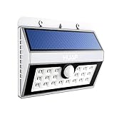 HuaFu 20 LED 高輝度 ソーラーライトLEDライト モーションライト アウトドアライト 屋外照明 防水IPX55 玄関/壁掛け/パルコニー/ガーデン/庭/駐車場などに照明用 夜間自動点灯(型