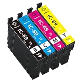 エプソン用 洗浄液 IC69 IC4CL69互換クリーニングカートリッジ (BK/C/M/Y) 【洗浄4色セット】 IC69 目詰まりインク 出ない 解消 強力 クリーニング液 [対応機種: PX-045A / PX-046A / PX-047A / PX-105 / PX-405A / PX-435A / PX-436A / PX-437A / PX-505F / PX-535F