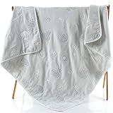 Yikun Baby Blanket /掛け布団/おくるみ – Boys and Girls有機掛け布団 – 100 %モスリンコットン6 LayeredベビーベッドDream Blankets fo