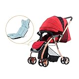 Feemom 両対面ベビーカー ベビーカー b型 ハイシートベビーカー 大型幌 食事プレート付き 1-36ヶ月