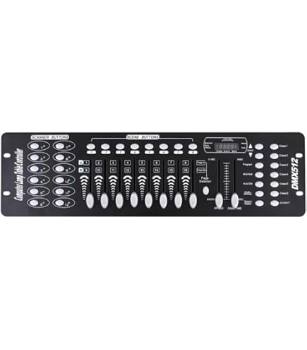 Amazon | 【Amecke】192チャンネルDMX512照明調光器