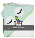 ウィーゴアミーゴ Weegoamigo フード付きタオル ベビー タオル Hooded Towel Teal Owl