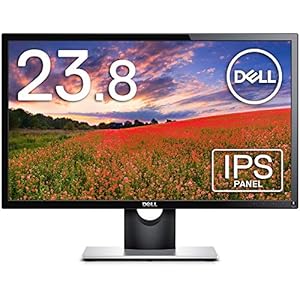 【Amazon.co.jp限定】Dell SE2416H 23.8インチ モニター (3年間交換保証/フルHD/IPS非光沢/HDMI・D-Sub15ピン/傾き調整)