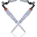 Ren He 検電テスター 車用電圧テスター 電圧テスター 検電テスター LEDオートテスター サーキットテスター 6V 12V 24V 2個