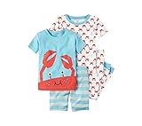 Carter 's Baby Boys ' 4ピースCrabパジャマセット