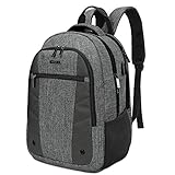 TOGORE ビジネスバックパック 40L 大容量 リュックサック 17インチ PC ビジネスリュック 複数の保管袋 bag USB充電ポー
