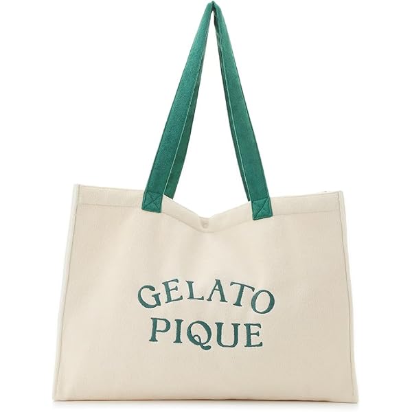 Amazon | [ジェラート ピケ] HOMMEロゴ刺繍ランドリーバッグ | gelato 