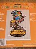 ハッピーハロウィン魔女Giant Wall Decor