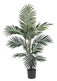 Nearly Natural 5295 Kentia Palm Silk Tree, 4-Feet, Green by Nearly Natural