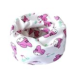 Tonsee ベビー マフラー キッズ コットン ネックウォーマー 赤ちゃん 可愛い スカーフ 秋冬 防寒 おでかけ用品 50*17cm (F)