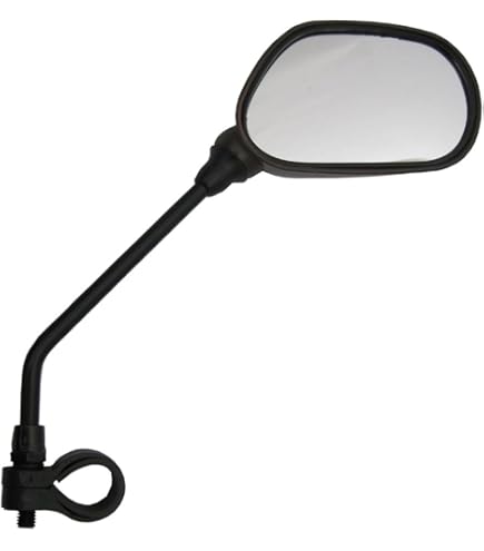 Amazon | リフレクター付サイクルミラー(右側専用) ブラック 08200