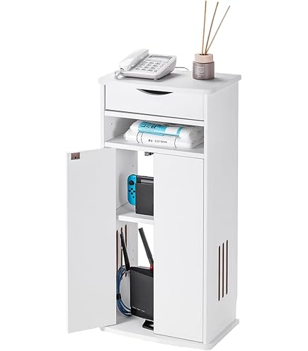 Amazon｜電話台 ファックス台 完成品 約幅60cm ロータイプ 収納