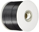 オーナンバ 300V ビニル平形コード VFF 1.25SQ リール巻 100m 黒