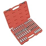 Sealey六角ソケットビットセット30pc 1 / 2 " Sqドライブ