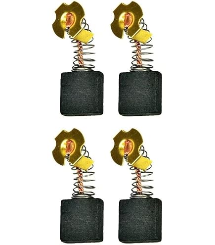 GEARLINTON 4-Pack Carbon Brushes (381028-08) For DeWalt Miter Saws & Saws - Fits DW715, DW716, DWS780, More