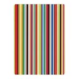 B5サイズ用 テキスタイル下敷き【07/ストライプ】 TS-B5-07