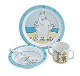 Petit Jour Paris Melamine Moomin 4-piece Gift Set by Petit Jour Paris [並行輸入品]