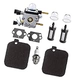 Fenteer キャブレター　エアフィルター 燃料フィルタ　Stihl BG45 BG55 BG65 BG85 SH55 SH85 対応　交換パーツ