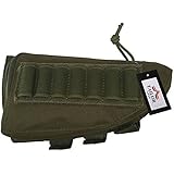 【TAILOR JAPAN】高品質 ショットシェルホルダー ショットガン ライフル スナイパー シェルホルダー シェルポーチ シェルホルスター シェルケース ストックケース バッテリーケース 高級ナイロン 全５カラー (グリーン)