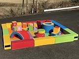 【キッズコーナー向け】ウレタン製ウレタンスティック青色　1m(新品)