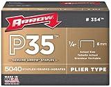 Arrow Fastener 091-354 .25 in. Staples 5000 Stapleper Box