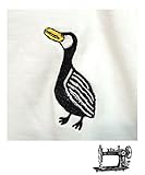 MOMENT(モーメント) BIRD刺繍 ロンパース S (70) オリジナル 名入れ刺繍 70,WHITE