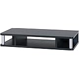 朝日木材加工 テレビ台 【正規品】ちょい足しラック 26型 幅59cm ブラック 完成品 AS-60CT 高さ10.5cm