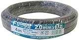 OHM 配線キット3m用 Fケーブル 2.0mm×3芯 4m (04-3355)