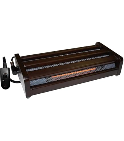 Amazon | メトロ 木枠フットヒーター MFH-321ET | メトロ電気工業 | 足温器