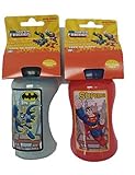 Sippy Cups for Toddlers: Spill Proof Superman and Batman 10oz Sippy Cup by 3KB Kid's