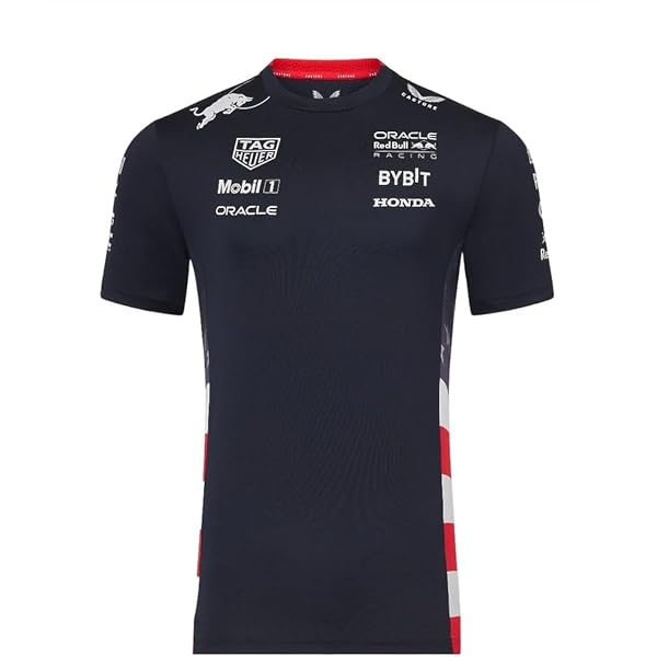 Amazon.co.jp: [PUM'S] Oracle Red Bull Racing Team T-shirt 2024 (S