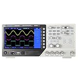 Hantek DSO4102SデジタルマルチメータオシロスコープUSB 100MHz 2チャネル1GSa/s 7 "64K TFT任意波形Osciloscopioロジックアナライザ
