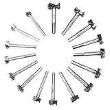 Baban「2018最新厳選版」 木工用ドリル 木工用穴あけホールソーボアビット 16本組