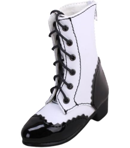 Amazon.co.jp: ドール靴下レースソックス1/3と1/4ニーハイソックス白地