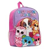 Ty Beanie Boo Backpack Girls Backpack Canvas 16 School Kids Backpacks for Girls [並行輸入品]
