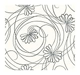 York Wallcoverings Tres Chicスクリプトフローラル壁紙 Wallpaper BL0340 1