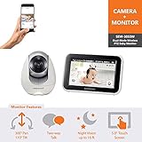 Samsung WiseNet sew-3053wn Babyview Wi - Fiリモート表示赤ちゃんビデオ監視システム