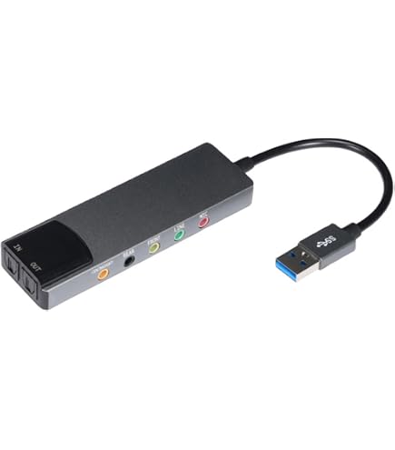 Padarsey PCIe 5.1 interne geluidskaart voor pc, Windows 7, 3D stereo Padarsey PCIe 5.1 interne geluidskaart voor pc, Windows 7, 3D stereo