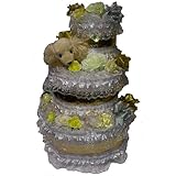 おむつケーキパンパースＭサイズ使用【3段】デラックス　出産祝い男の子女の子共用オムツケーキ ゴールド＆シルバー　ダックス