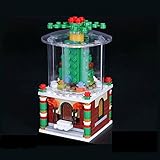 Hitsanクリスマス雪ボックス建物ブロックおもちゃ教育ギフトfor Children 241pcs One Piece