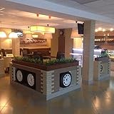 Auntwhale 人工野外植物フェイクプラスチックの緑の潅木小麦の芝生のブッシュ花のフィラー屋内外家の庭のオフィスの装飾